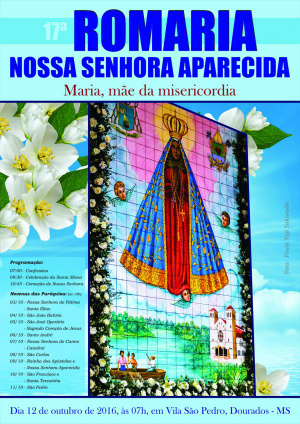 Maria Mãe da Misericórdia é o tema da 17ª Romaria de Nossa Senhora