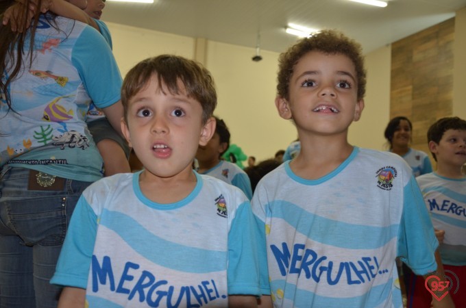 Crianças participam de mais um acampamento infantil em Dourados