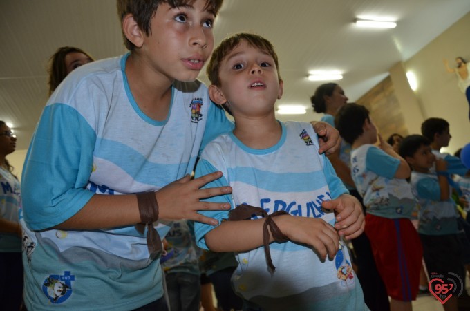 Crianças participam de mais um acampamento infantil em Dourados