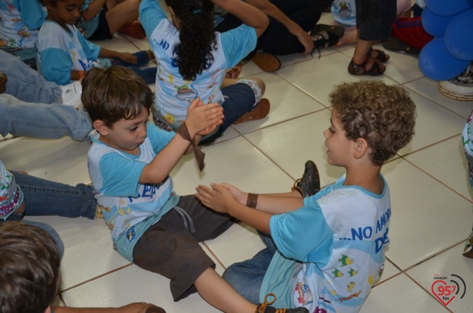 Crianças participam de mais um acampamento infantil em Dourados