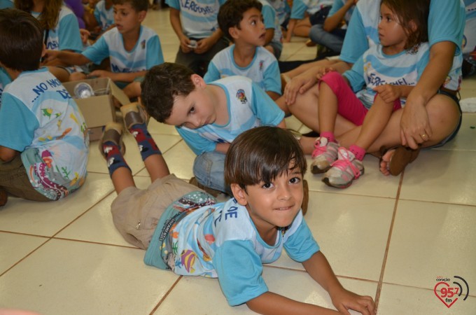 Crianças participam de mais um acampamento infantil em Dourados