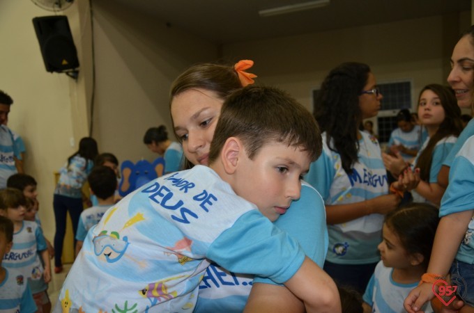 Crianças participam de mais um acampamento infantil em Dourados