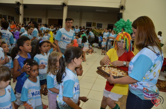 Crianças participam de mais um acampamento infantil em Dourados