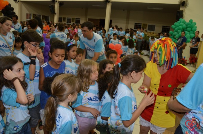 Crianças participam de mais um acampamento infantil em Dourados