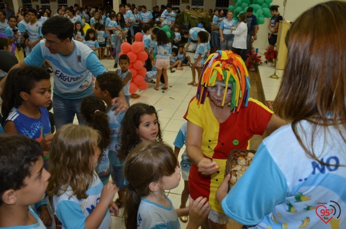 Crianças participam de mais um acampamento infantil em Dourados