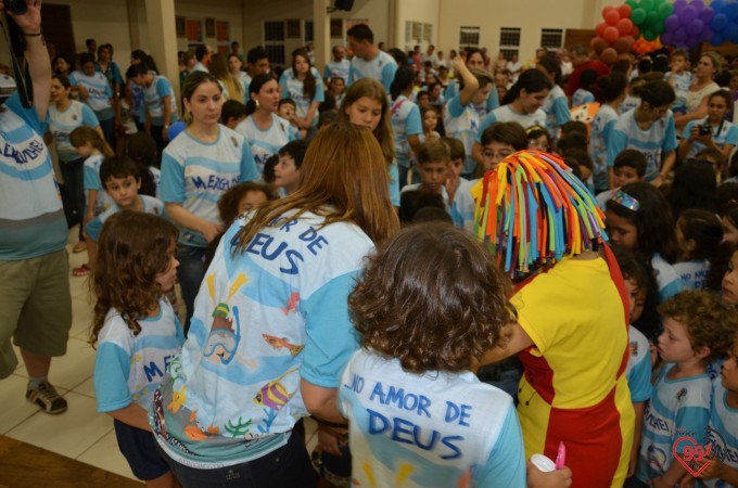 Crianças participam de mais um acampamento infantil em Dourados
