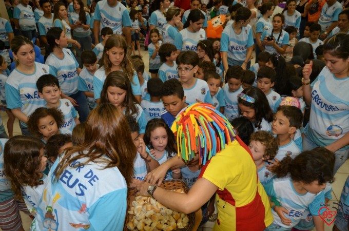 Crianças participam de mais um acampamento infantil em Dourados
