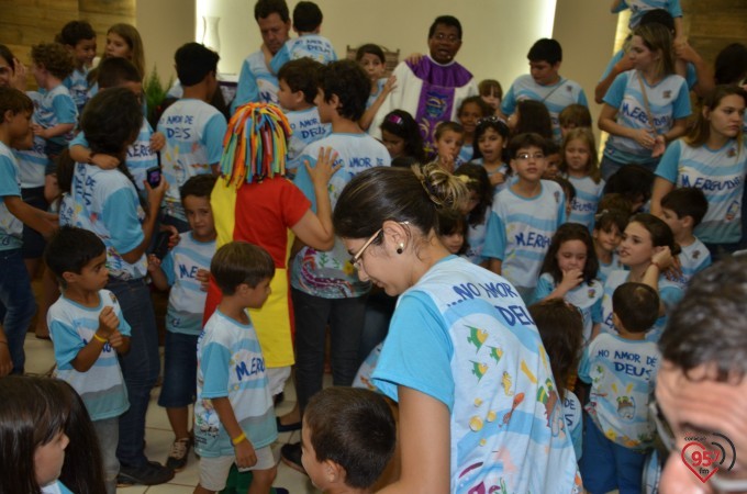 Crianças participam de mais um acampamento infantil em Dourados