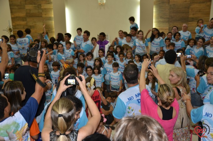 Crianças participam de mais um acampamento infantil em Dourados