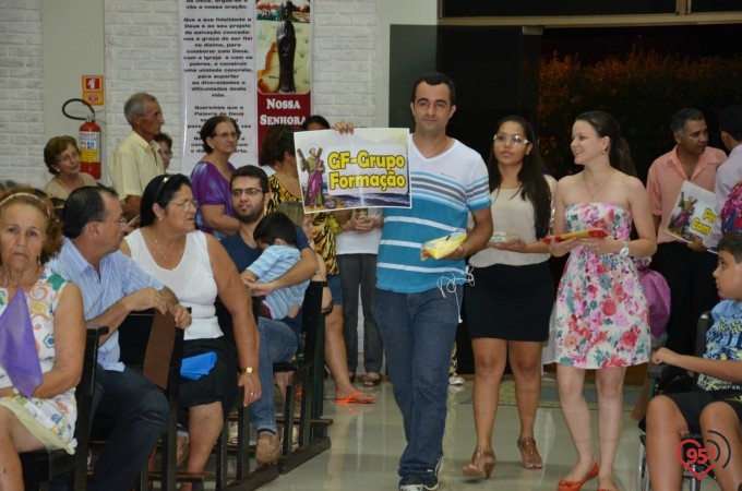 Missa inaugural da paróquia Santo André, em Dourados