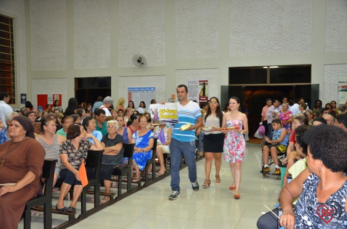 Missa inaugural da paróquia Santo André, em Dourados
