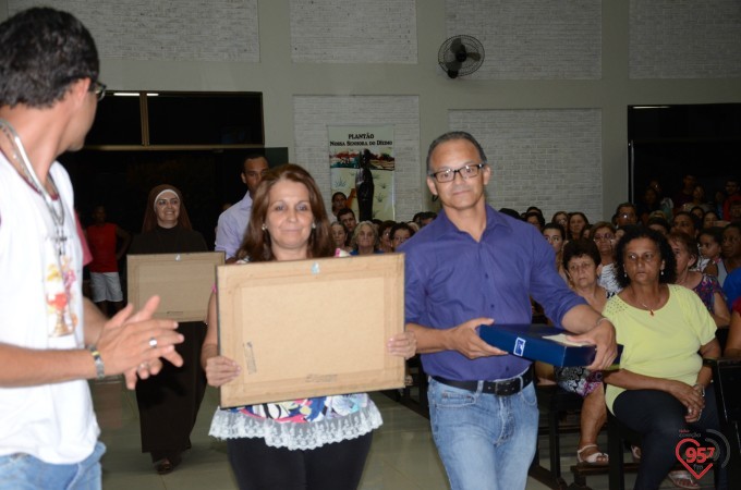 Missa inaugural da paróquia Santo André, em Dourados