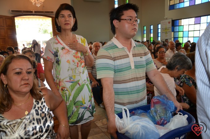 Dom Redovino celebra missa inaugural da paróquia São Francisco