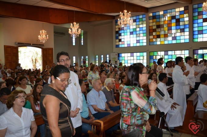 Dom Redovino celebra missa inaugural da paróquia São Francisco
