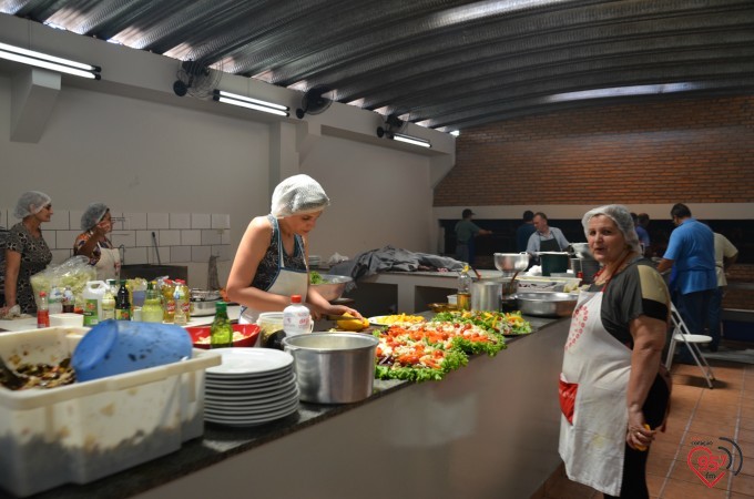 Almoço paróquia Imaculada Conceição