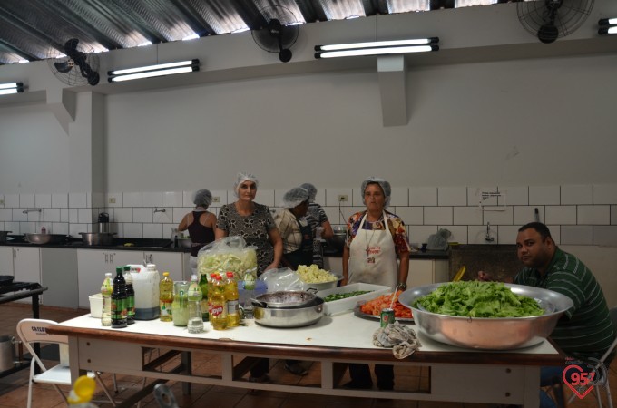 Almoço paróquia Imaculada Conceição