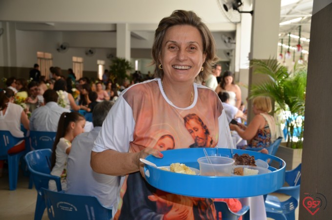 Almoço paróquia Imaculada Conceição
