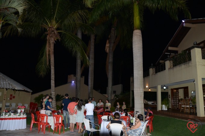 Confraternização dos funcionários da Rádio Coração FM