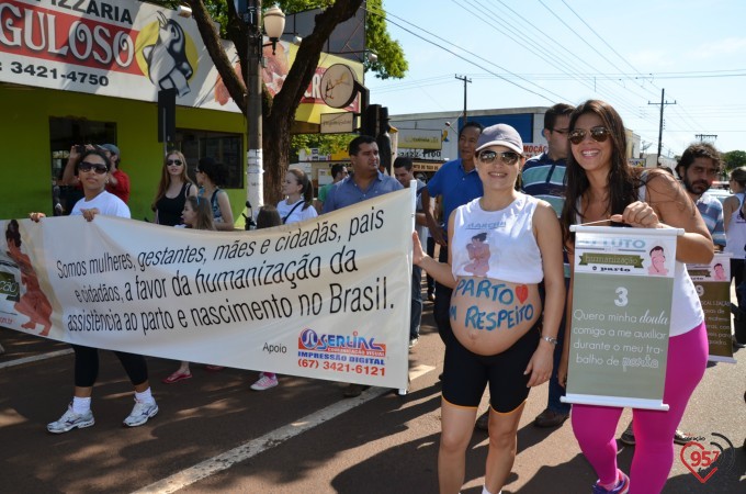 Campanha 'Parto Normal' em Dourados