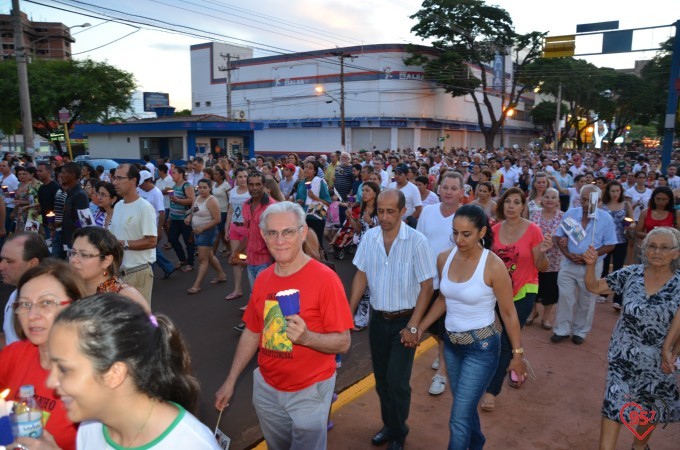 Missa campal, procissão e coroação da Imaculada Conceição