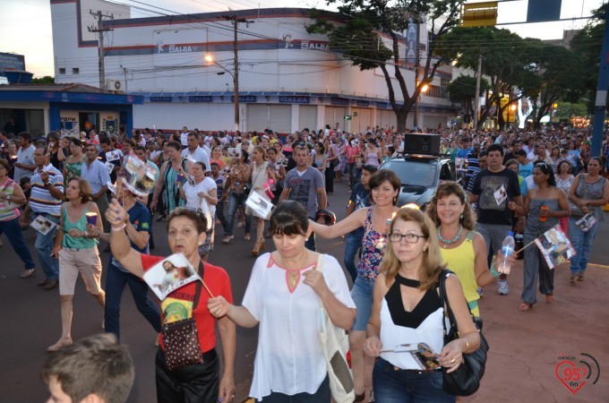 Missa campal, procissão e coroação da Imaculada Conceição