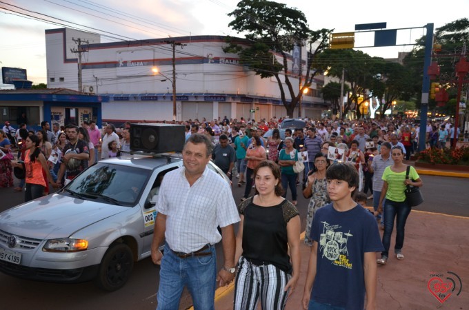Missa campal, procissão e coroação da Imaculada Conceição