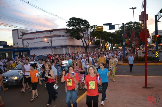 Missa campal, procissão e coroação da Imaculada Conceição