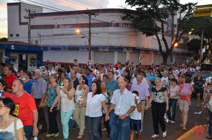 Missa campal, procissão e coroação da Imaculada Conceição