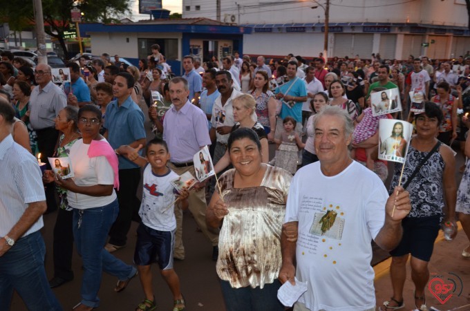 Missa campal, procissão e coroação da Imaculada Conceição
