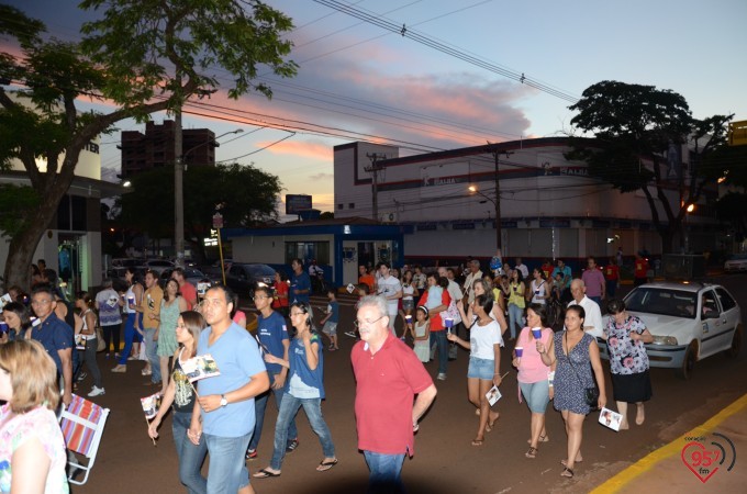 Missa campal, procissão e coroação da Imaculada Conceição