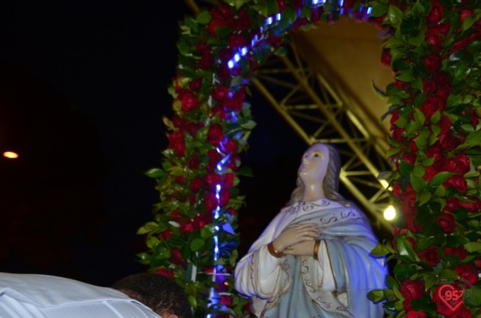 Missa campal, procissão e coroação da Imaculada Conceição
