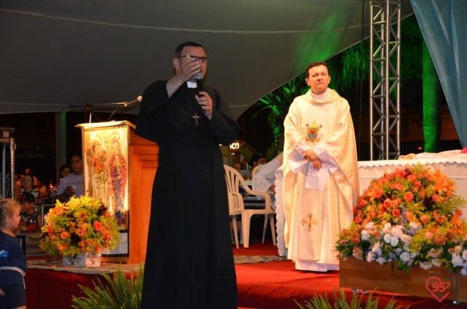 Missa campal, procissão e coroação da Imaculada Conceição