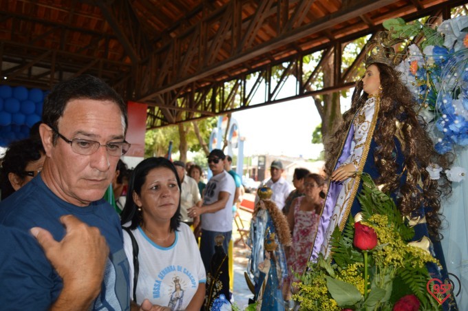 Frei Eterson celebra missa caacupê na praça paraguaia