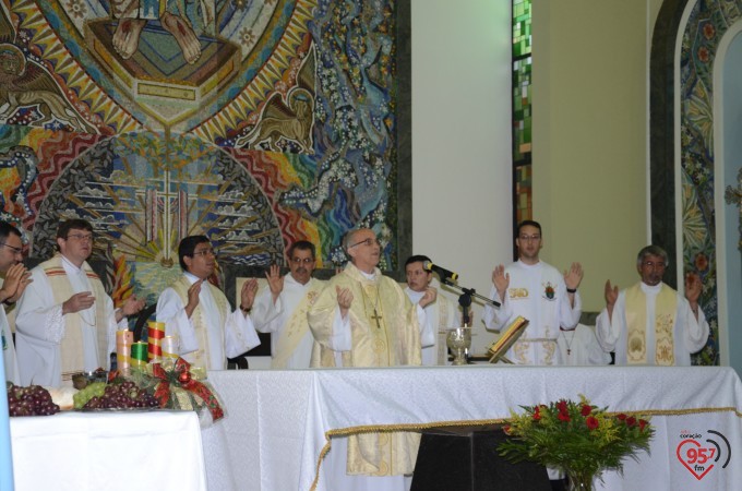Missa em ação de graças pelo aniversário de 78 anos de Dourados
