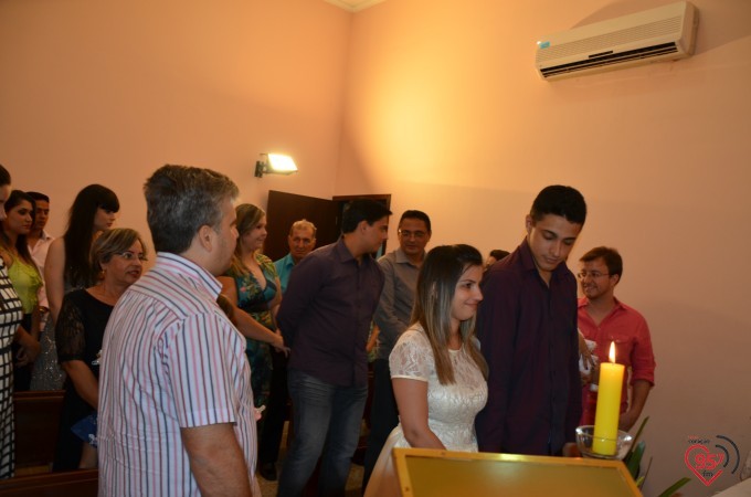 Cintia Sanabria e Guilherme Marchiolli se casam na capela Santa Clara