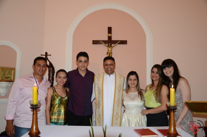 Cintia Sanabria e Guilherme Marchiolli se casam na capela Santa Clara
