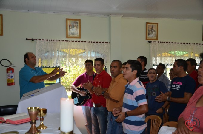 Pe. Otair celebra missa de 'Ação de Graças' na Casa da Esperança