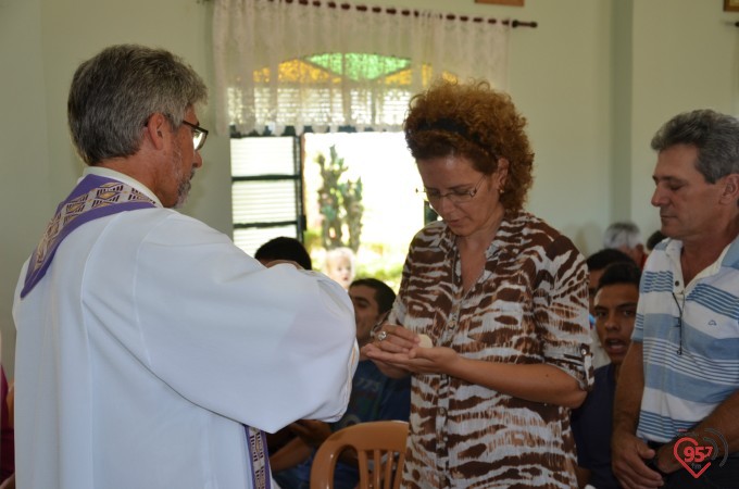 Pe. Otair celebra missa de 'Ação de Graças' na Casa da Esperança