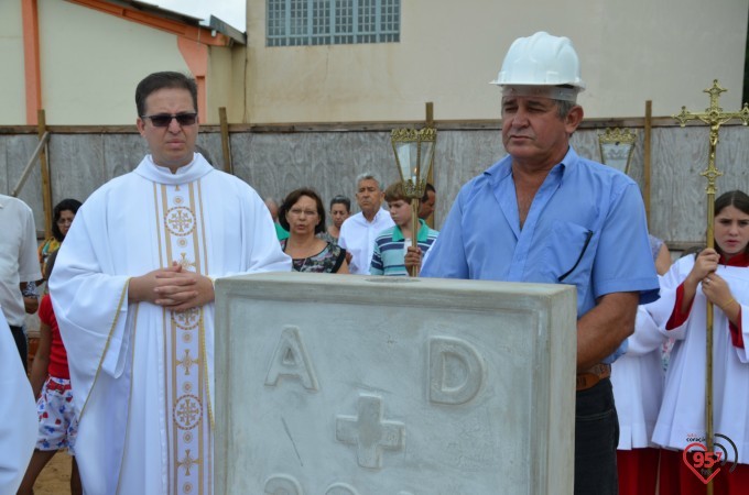 Lançamento pedra fundamental