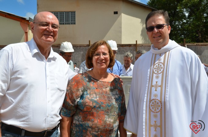 Lançamento pedra fundamental