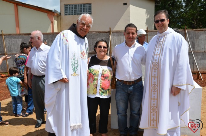Lançamento pedra fundamental
