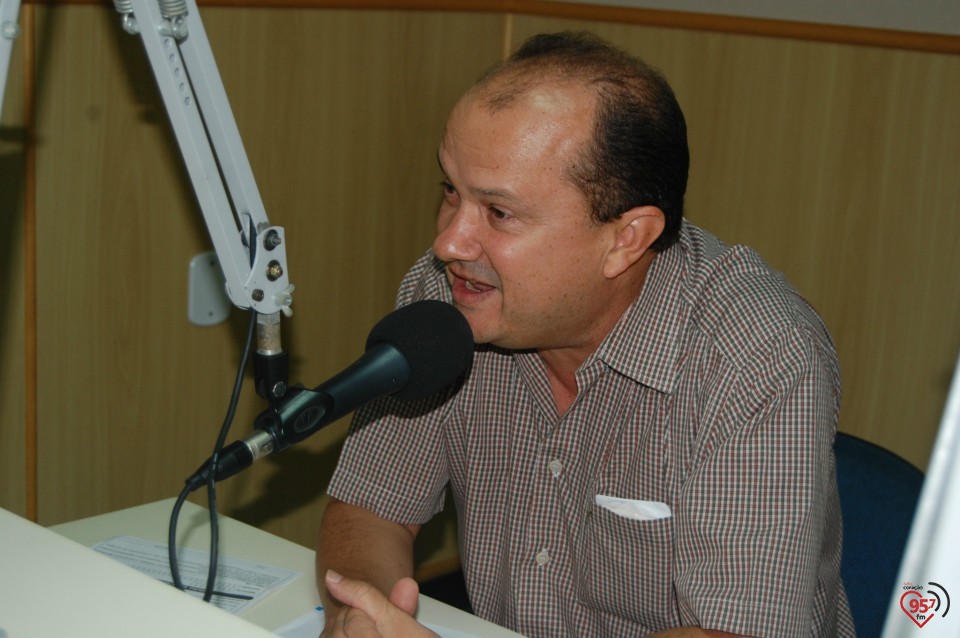 Presidente da Sanesul visita Rádio Coração FM - Ouça o Áudio