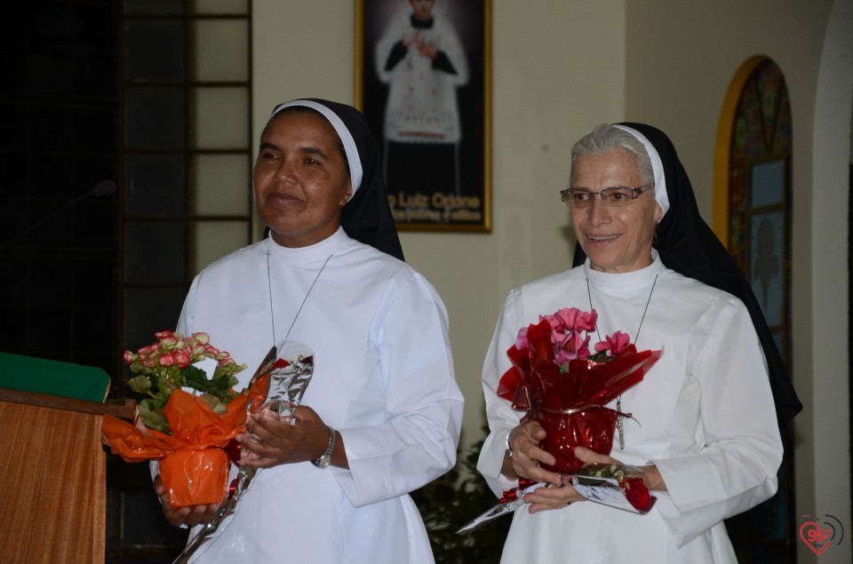 Paróquia Nossa Senhora do Carmo recebe irmãs Orionitas