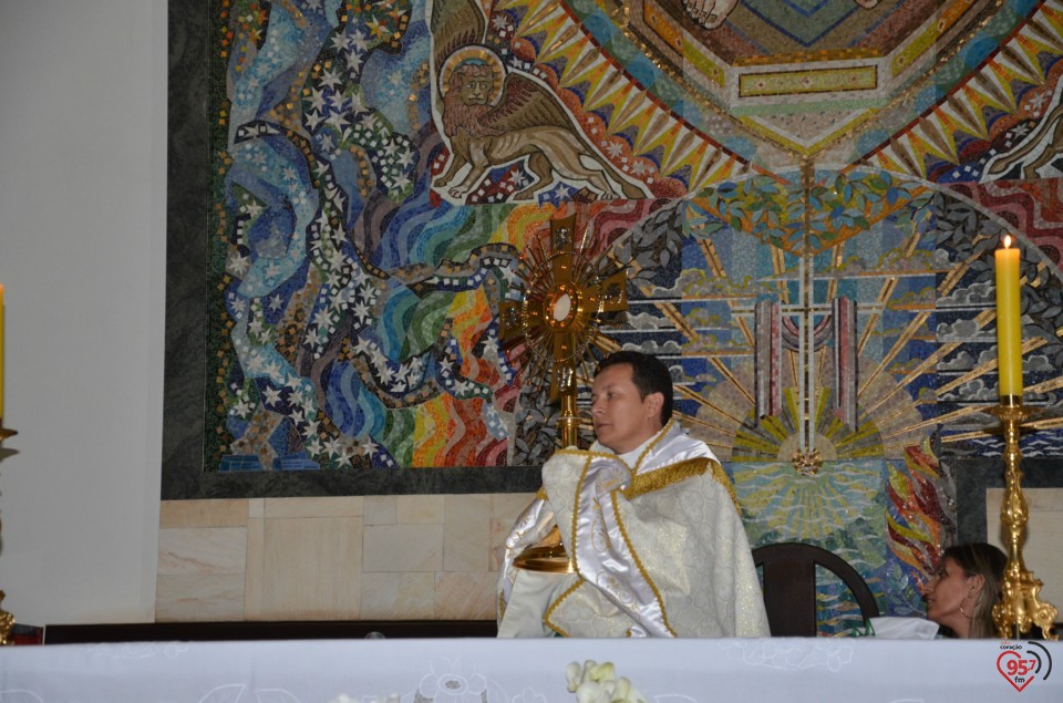 Padre Crispim - missa da família no dia do seu aniversário
