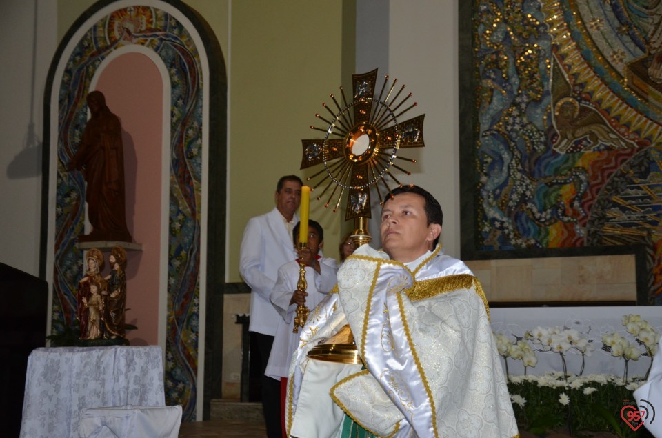 Padre Crispim - missa da família no dia do seu aniversário