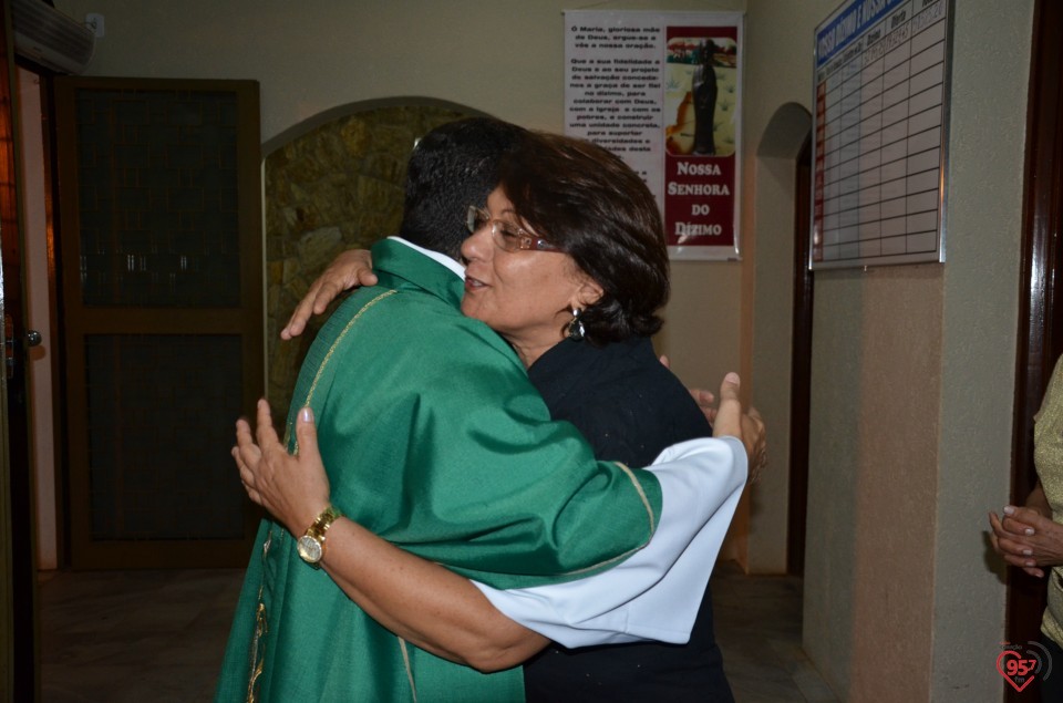 Padre Crispim - missa da família no dia do seu aniversário