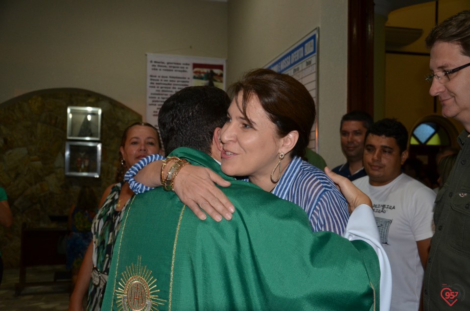 Padre Crispim - missa da família no dia do seu aniversário