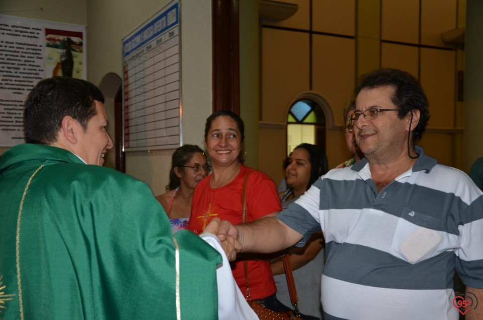 Padre Crispim - missa da família no dia do seu aniversário