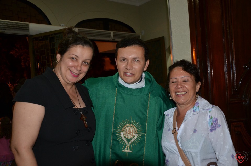 Padre Crispim - missa da família no dia do seu aniversário