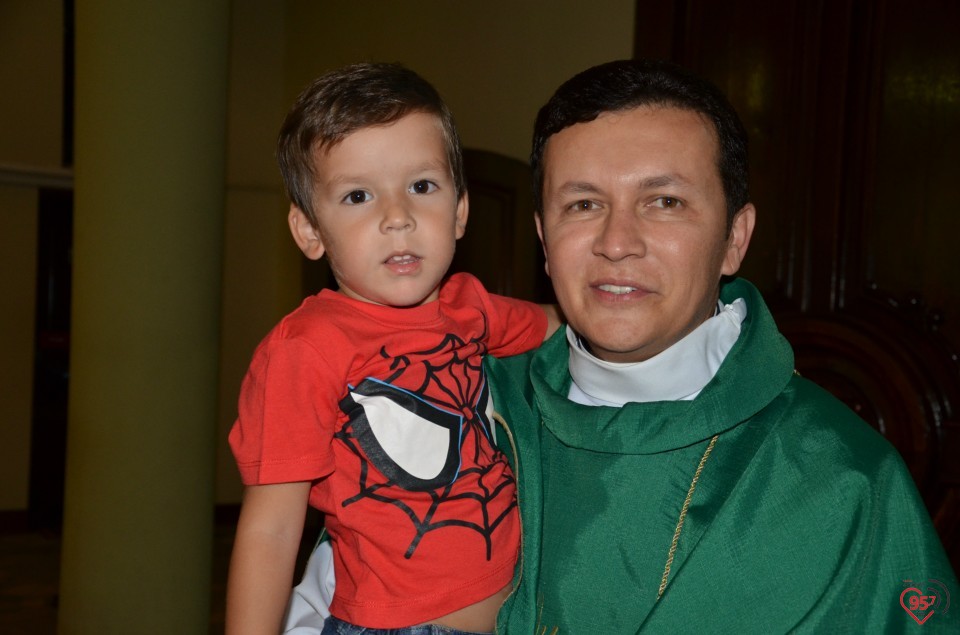 Padre Crispim - missa da família no dia do seu aniversário